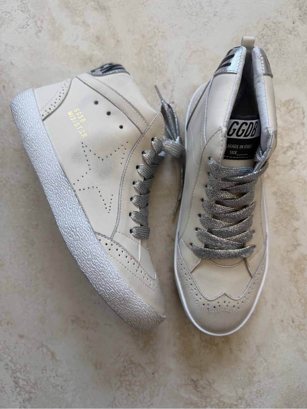 GOLDEN GOOSE Super Star High Top Sneakers Shoes